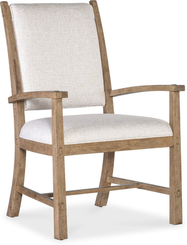Hooker Furniture Casual Dining Vineyard Row Post Back Upholstered Arm Chair-2 per ctn/price ea
