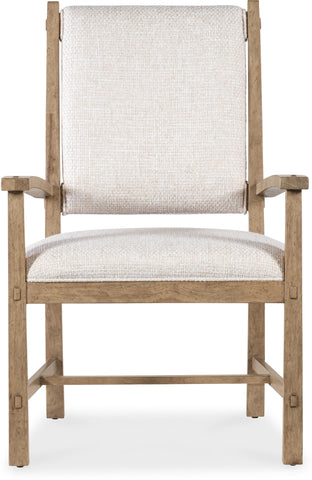 Hooker Furniture Casual Dining Vineyard Row Post Back Upholstered Arm Chair-2 per ctn/price ea
