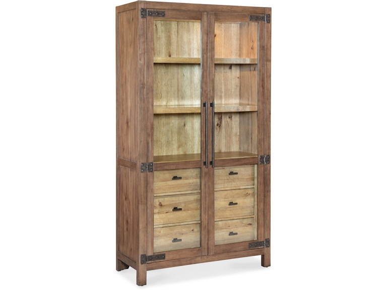 Hooker Furniture Casual Dining Vineyard Row Display Cabinet