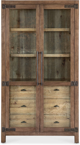 Hooker Furniture Casual Dining Vineyard Row Display Cabinet