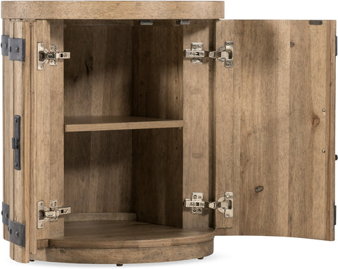 Hooker Furniture Living Room Vineyard Row Wine Barrel End Table