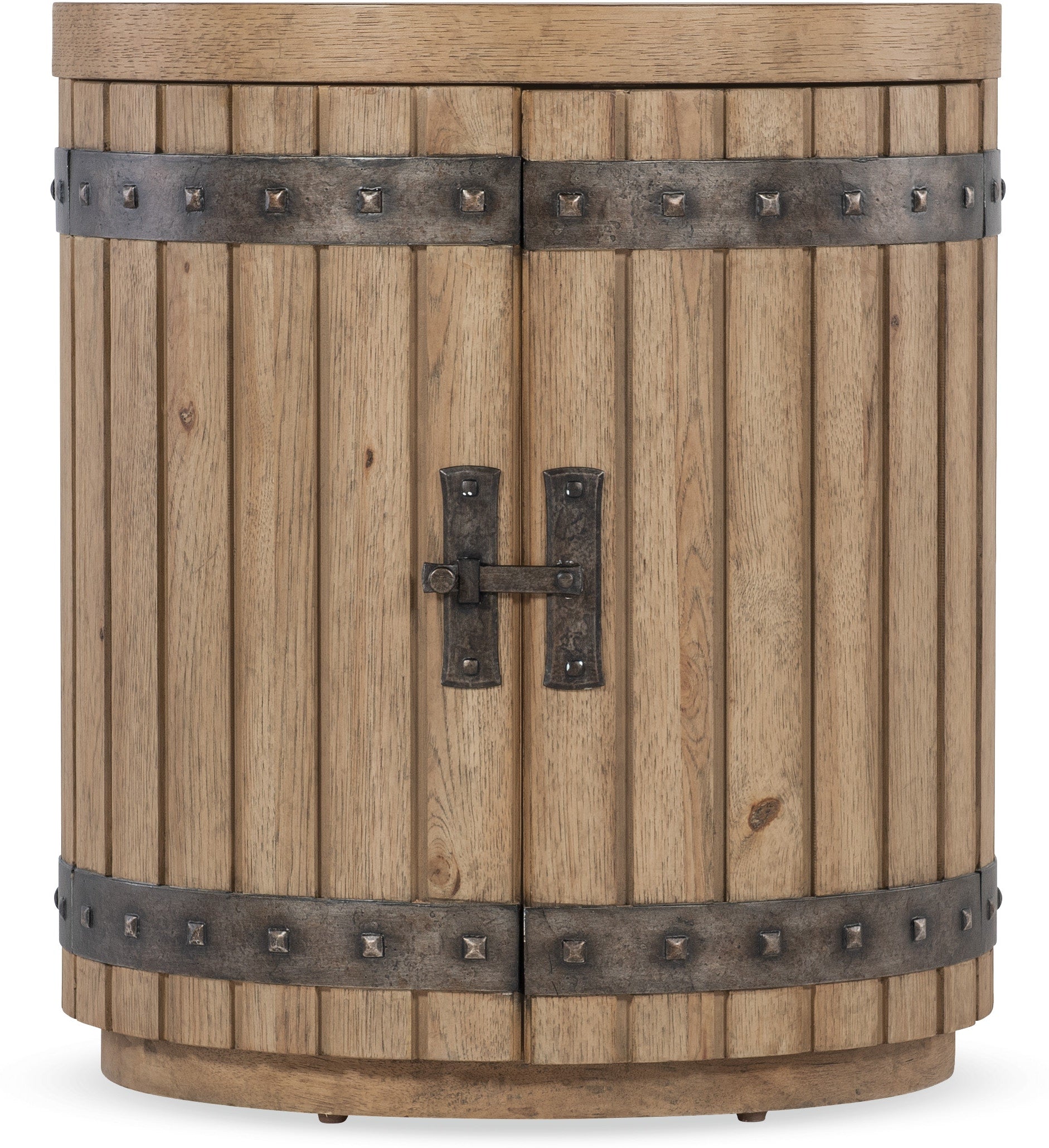 Hooker Furniture Living Room Vineyard Row Wine Barrel End Table