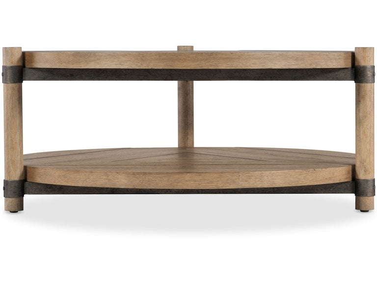 Hooker Furniture Living Room Vineyard Row Round Cocktail Table
