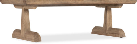 Hooker Furniture Living Room Vineyard Row Rectangle Cocktail Table