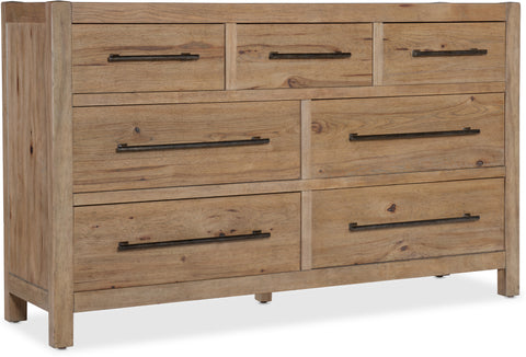 Hooker Furniture Bedroom Vineyard Row Seven-Drawer Dresser