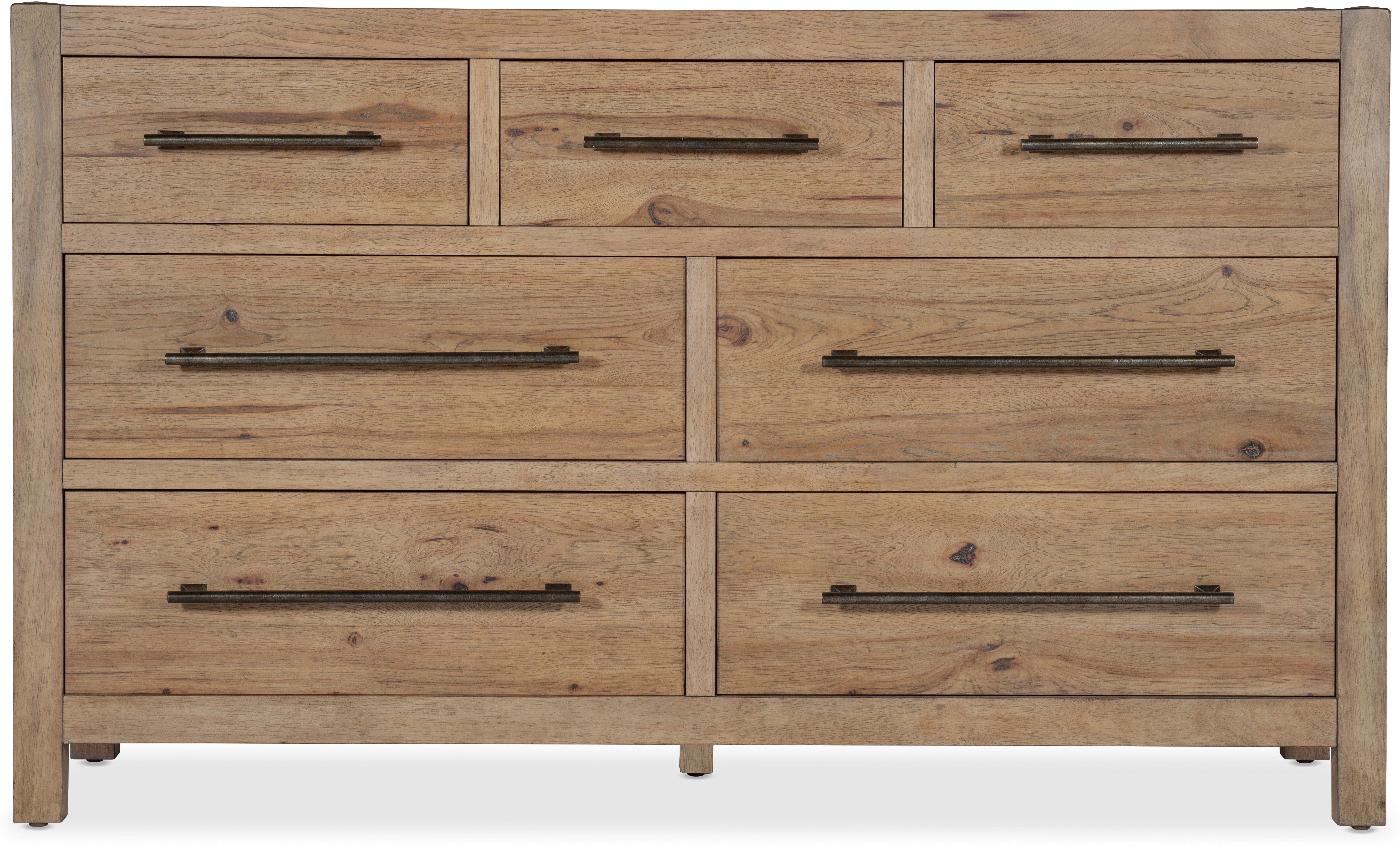 Hooker Furniture Bedroom Vineyard Row Seven-Drawer Dresser