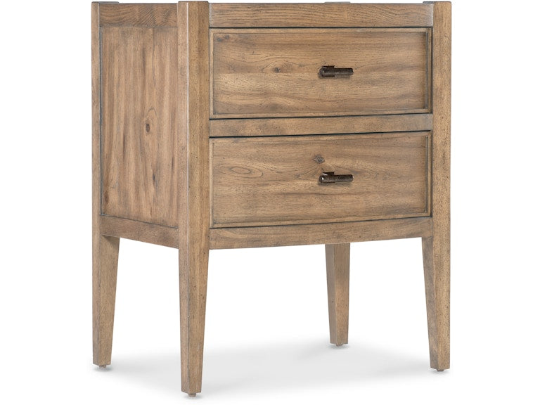 Hooker Furniture Bedroom Vineyard Row Two Drawer Nightstand