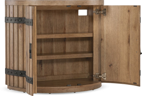 Hooker Furniture Bedroom Vineyard Row Demilune Nightstand