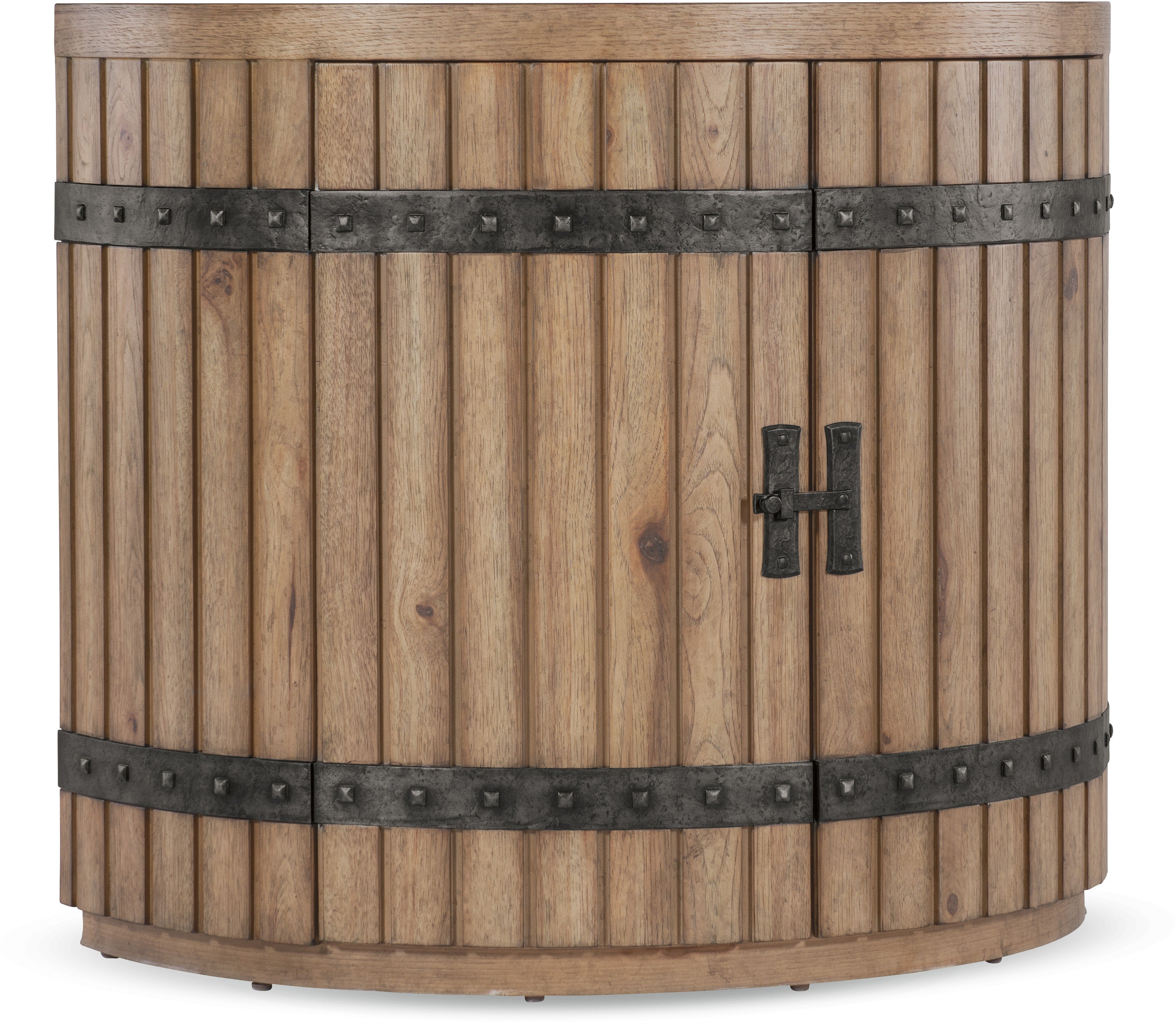 Hooker Furniture Bedroom Vineyard Row Demilune Nightstand