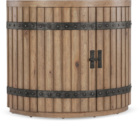 Hooker Furniture Bedroom Vineyard Row Demilune Nightstand