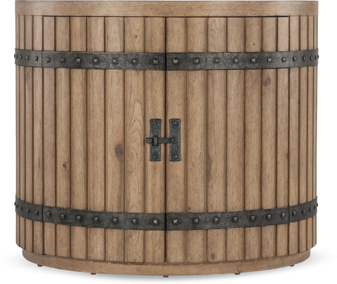 Hooker Furniture Bedroom Vineyard Row Demilune Nightstand