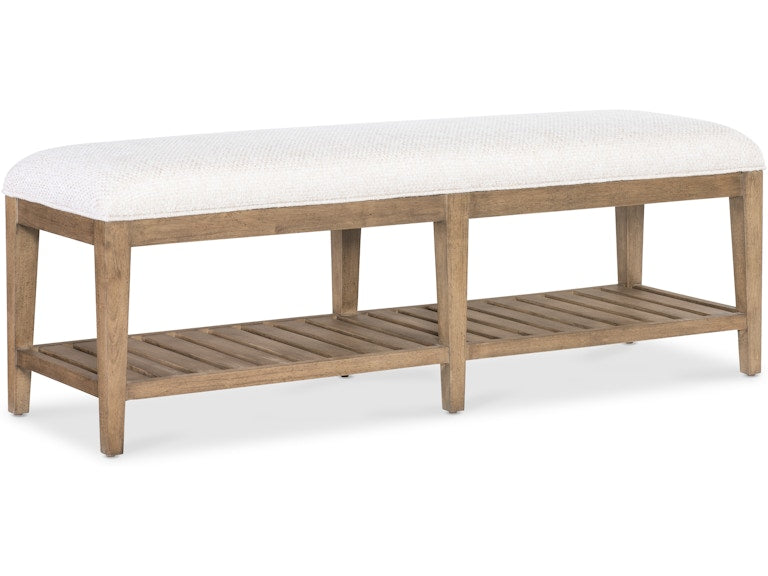 Hooker Furniture Bedroom Vineyard Row Bed Bench