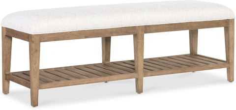 Hooker Furniture Bedroom Vineyard Row Bed Bench