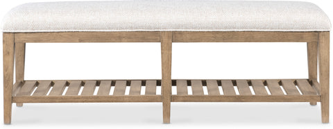 Hooker Furniture Bedroom Vineyard Row Bed Bench
