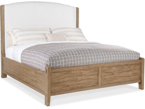 Hooker Furniture Bedroom Vineyard Row King Upholstered Bed
