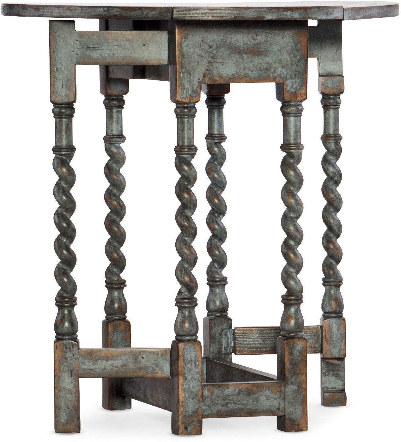 Hooker Furniture Living Room La Grange Prause Gate Leg Round Table