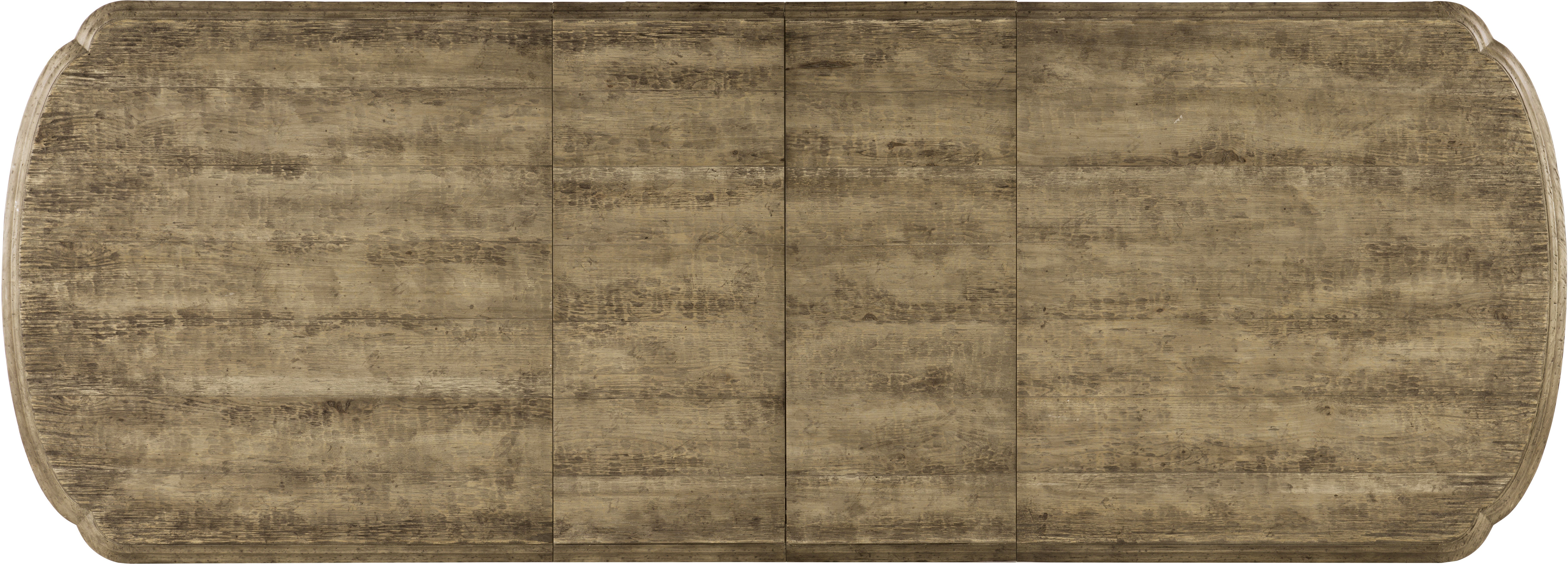 Hooker Furniture Casual Dining La Grange Le Vieux 86in Double Pedestal Table w/2-18in Leaves