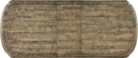 Hooker Furniture Casual Dining La Grange Le Vieux 86in Double Pedestal Table w/2-18in Leaves