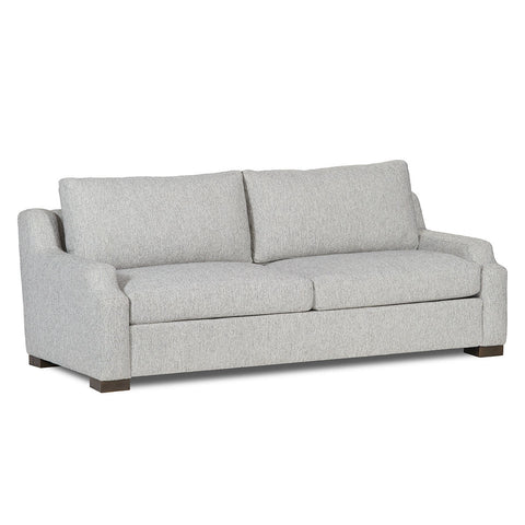 Classic Home Rivera Small Sofa With English Modern Arm, Point Fabric, Pebble Model 6RIV501EFPOPEB