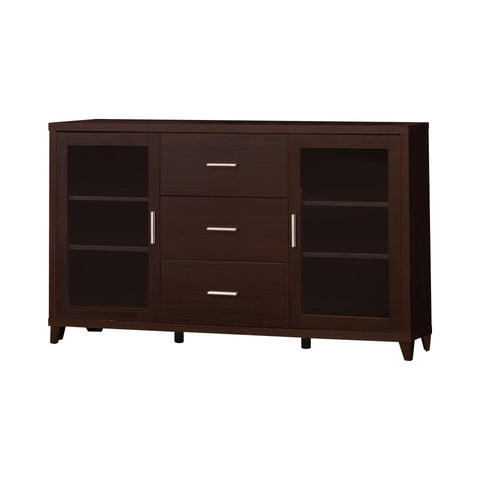 Coaster Lewes 2-door TV Stand with Adjustable Shelves Cappuccino Model 700881
