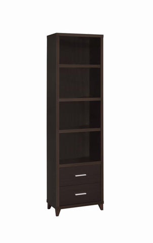Coaster Lewes 2-drawer Media Tower Cappuccino Model 700882