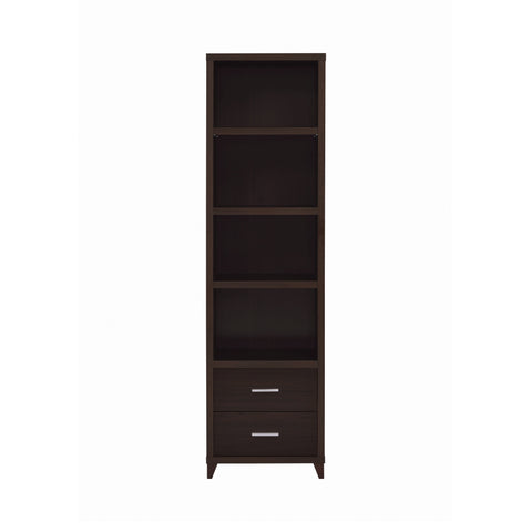 Coaster Lewes 2-drawer Media Tower Cappuccino Model 700882