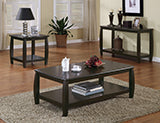 Coaster Dixon Rectangular Coffee Table with Lower Shelf Espresso Model 701078
