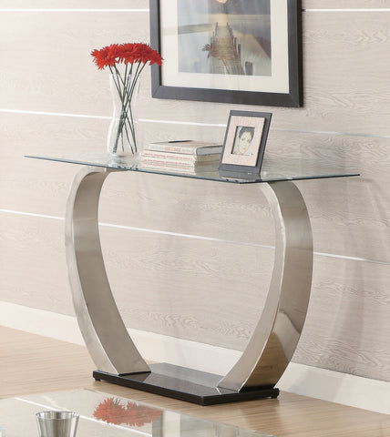 Coaster Pruitt Rectangular Sofa Table Satin Model 701239