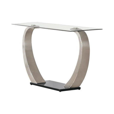 Coaster Pruitt Rectangular Sofa Table Satin Model 701239