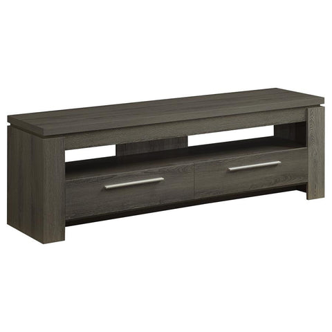 Coaster Elkton 2-drawer TV Console Weathered Grey Model 701979