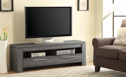 Coaster Elkton 2-drawer TV Console Weathered Grey Model 701979