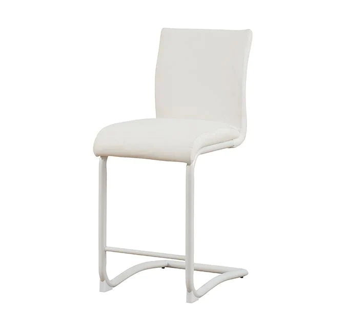 Gordie White PU Counter Height Chair Model 70252 By ACME Furniture