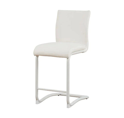 Gordie White PU Counter Height Chair Model 70252 By ACME Furniture
