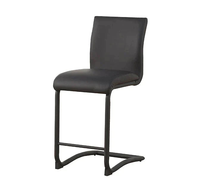 Gordie Black PU Counter Height Chair Model 70257 By ACME Furniture