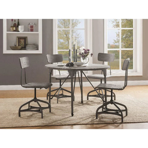 Jonquil Gray Oak & Sandy Gray Dining Table Model 70285 By ACME Furniture