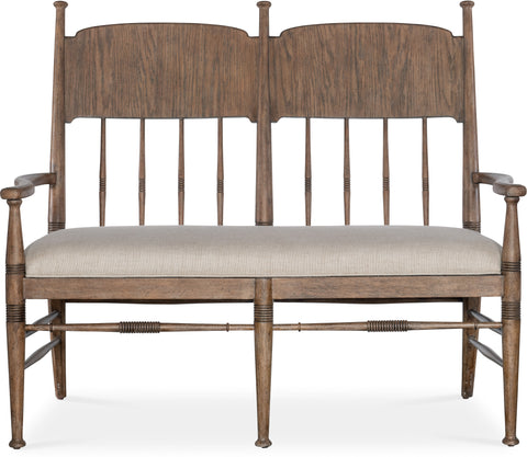 Hooker Furniture Casual Dining Americana Dining Bench