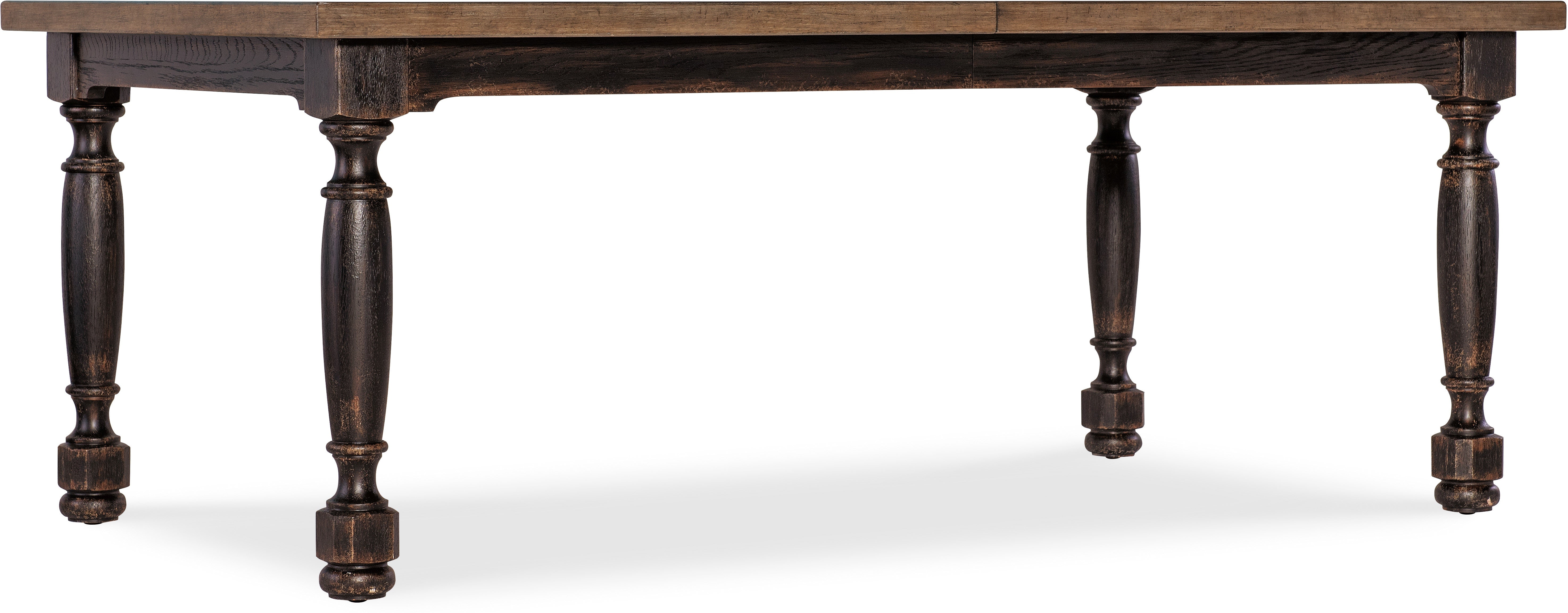 Hooker Furniture Casual Dining Americana Leg Dining Table w/1-22in leaf