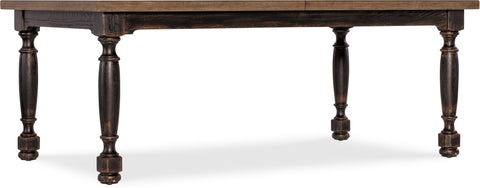 Hooker Furniture Casual Dining Americana Leg Dining Table w/1-22in leaf