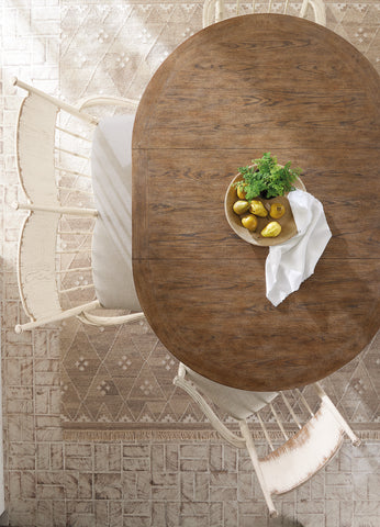 Hooker Furniture Casual Dining Americana Round Pedestal Dining Table w/1-22in leaf