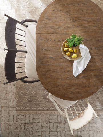 Hooker Furniture Casual Dining Americana Round Pedestal Dining Table w/1-22in leaf