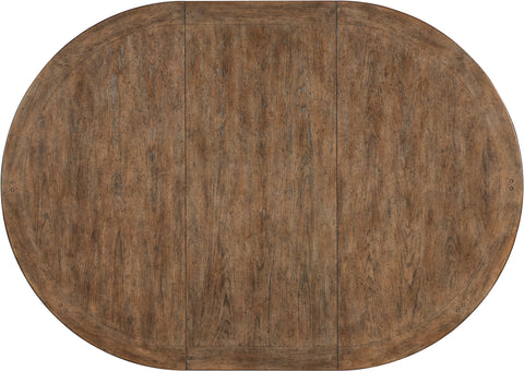 Hooker Furniture Casual Dining Americana Round Pedestal Dining Table w/1-22in leaf