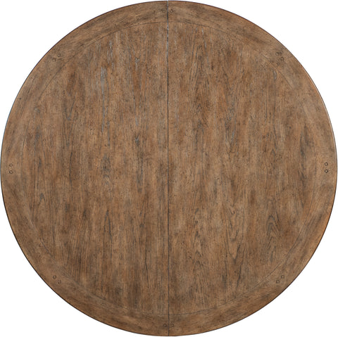 Hooker Furniture Casual Dining Americana Round Pedestal Dining Table w/1-22in leaf