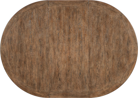 Hooker Furniture Casual Dining Americana Round Pedestal Dining Table w/1-22in leaf