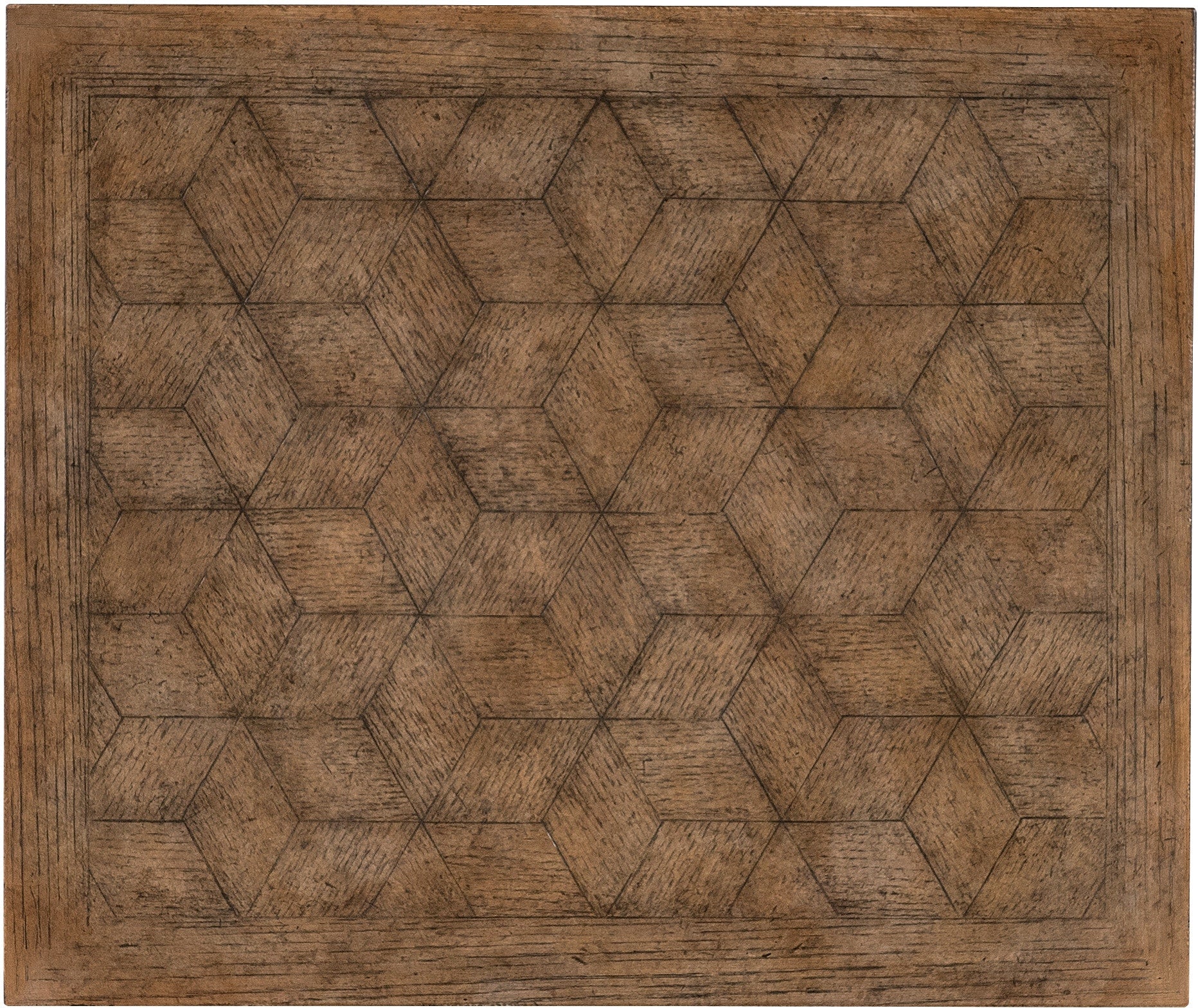 Hooker Furniture Living Room Americana Trestle End Table