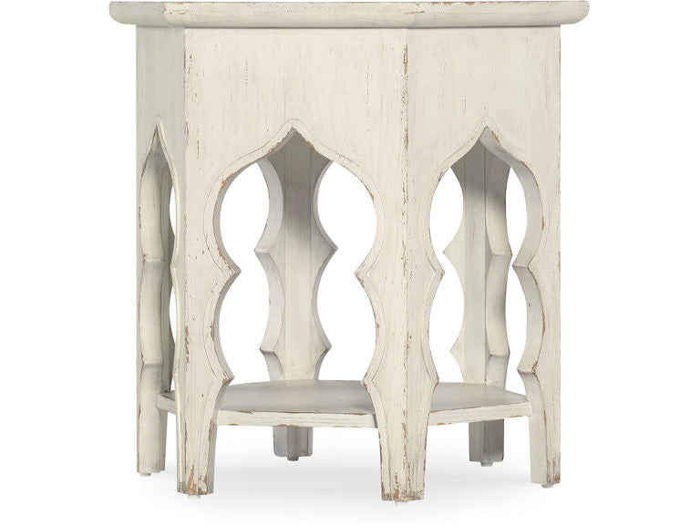 Hooker Furniture Living Room Americana Hexagon End Table