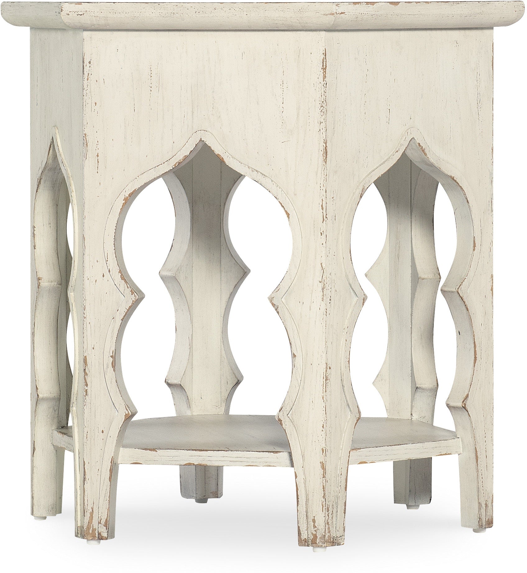 Hooker Furniture Living Room Americana Hexagon End Table