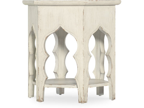 Hooker Furniture Living Room Americana Hexagon End Table