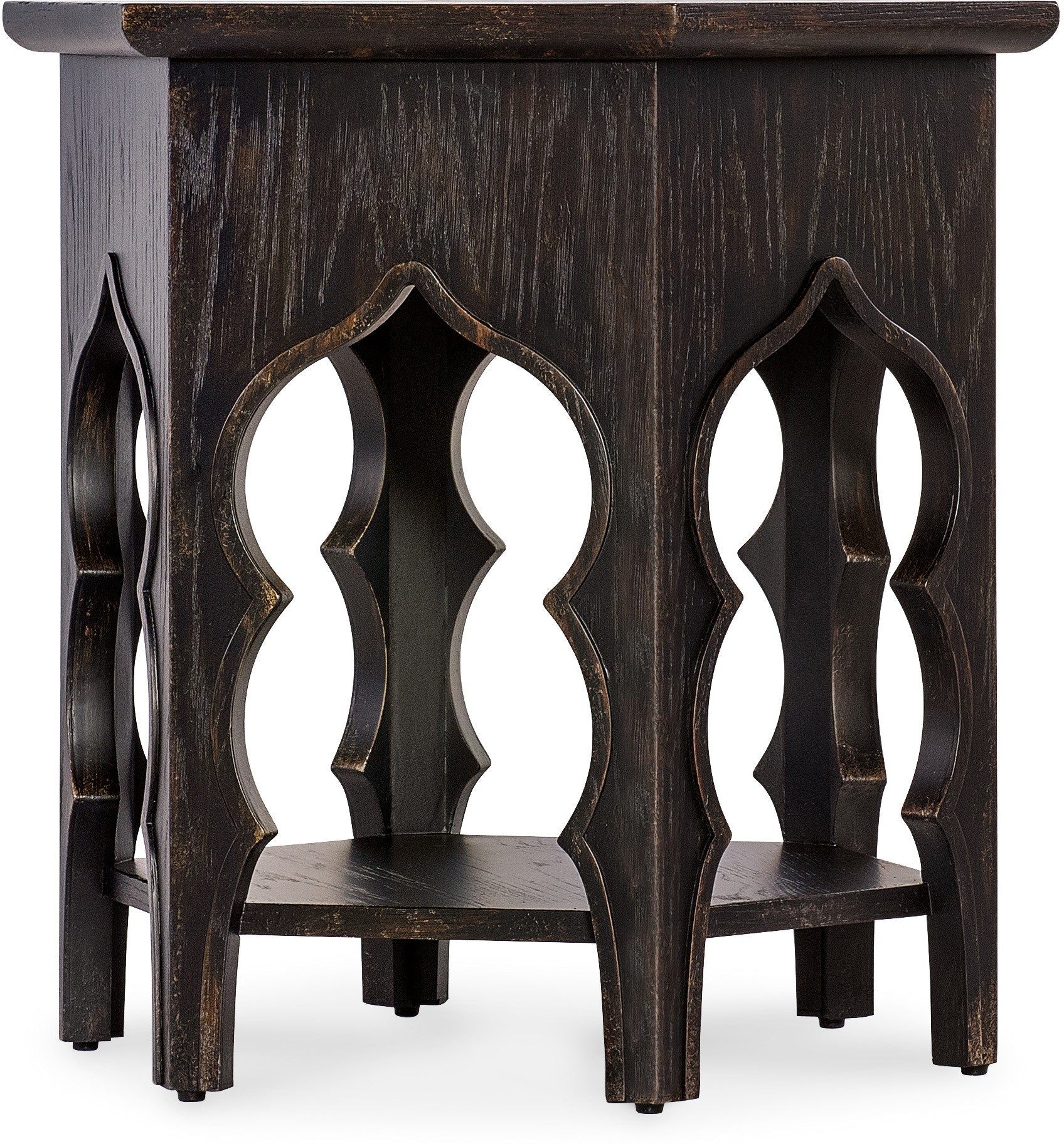 Hooker Furniture Living Room Americana Hexagon End Table