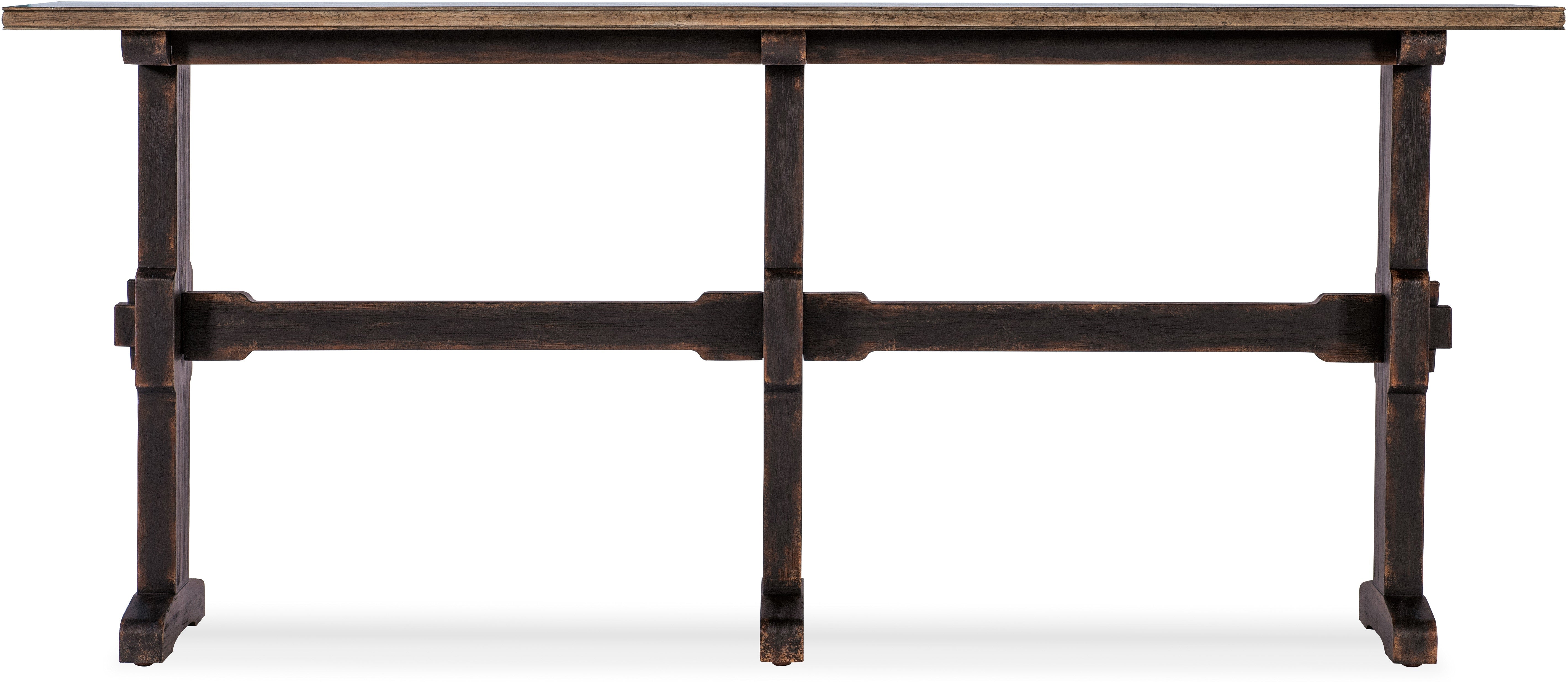 Hooker Furniture Living Room Americana Trestle Console Table
