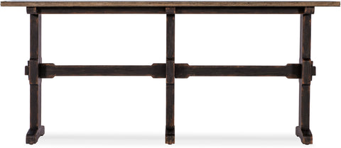 Hooker Furniture Living Room Americana Trestle Console Table